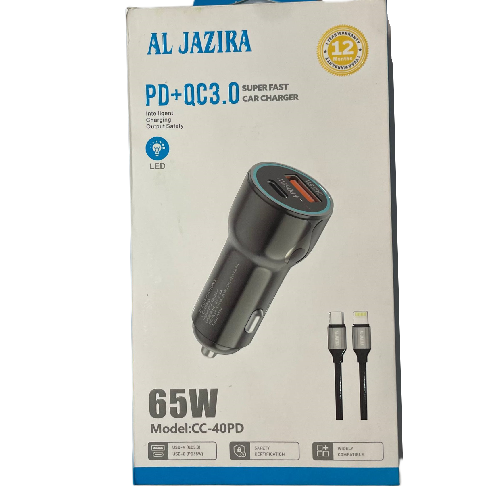 شارژر فندکی cc-40pd