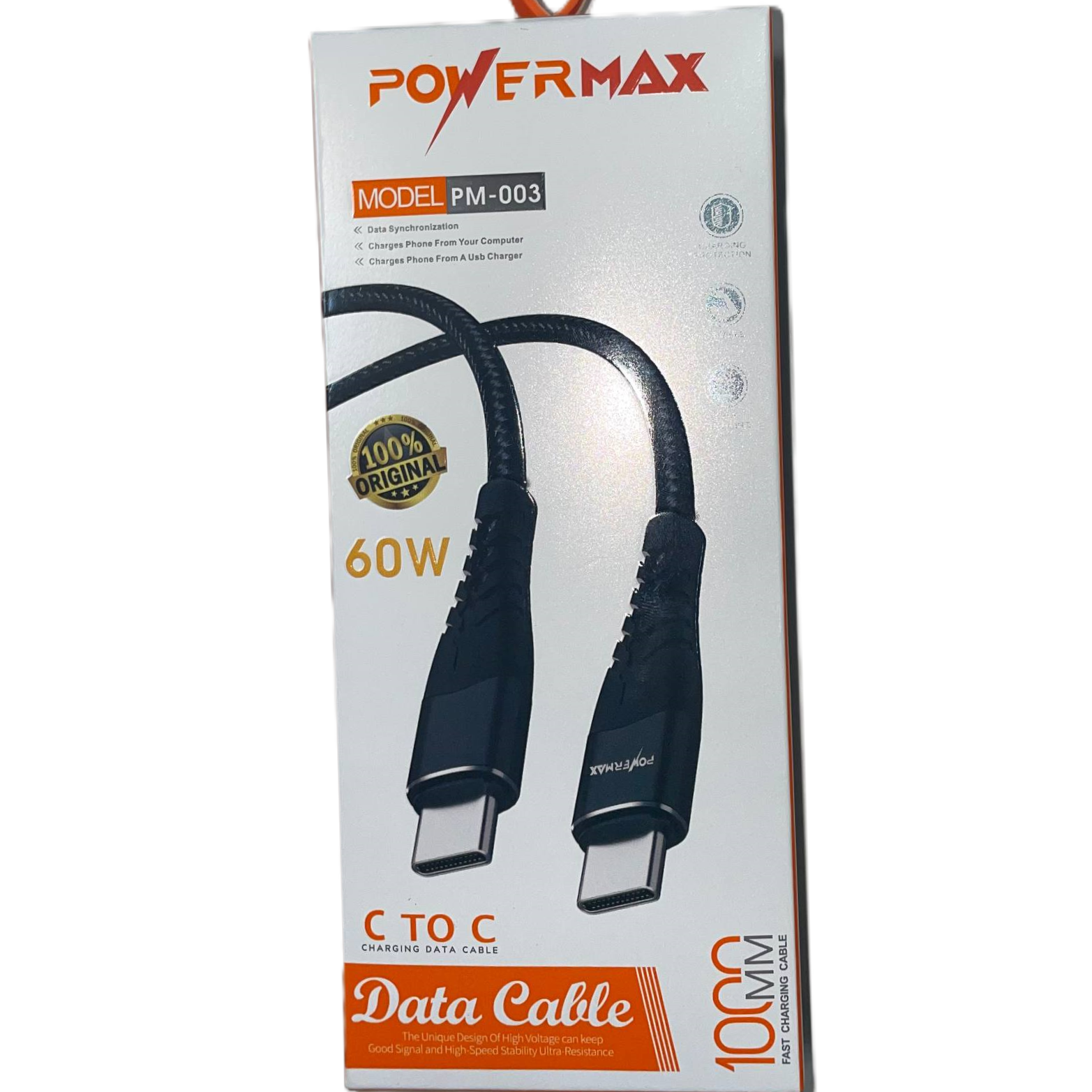 pm003 کابل دوسر تایپ سی